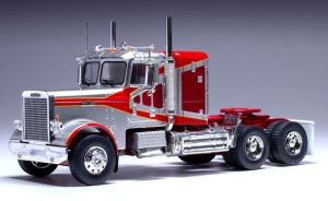 IXOTR200.22 - FREIGHTLINER FLC 120 64 T 6x4 1977 Grigio e Rosso