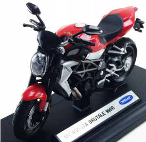 WELMV19660PW - Moto MV AGUSTA Brutale 990R rosso nero grigio