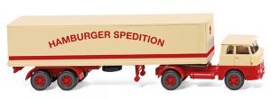 WIK051319 - HENSCHEL HS 14/16 4x2 con cassone semirigido 2 assi Hamburger Spedition