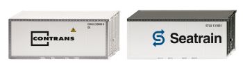 WIK001827 - 2 container da 20 piedi - CONTRANS e SEATRAIN