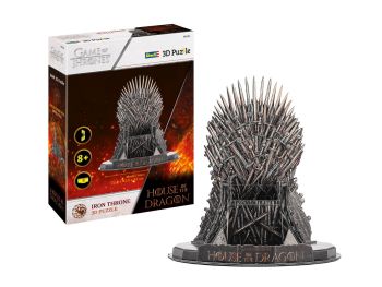 REV00224 - GAME OF THRONES puzzle 3D 39 pezzi - Il Trono di Spade