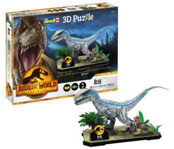 REV00243 - Puzzle 3D 50 pezzi Blu Jurassic World