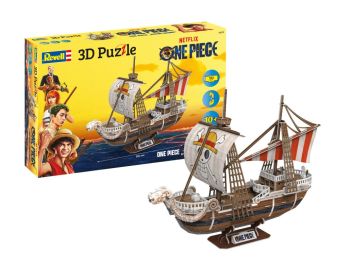 REV00270 - Puzzle 3D 112 pezzi - ONE PIECE - Going Merry