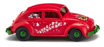 WIK003003 - VOLKSWAGEN Maggiolino 1200 rosso - Modello natalizio