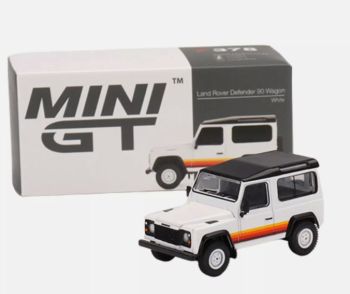 MGT00378-R - LAND ROVER Defender 90 wagon RHD Bianco