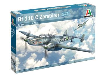 ITA0049 - Aereo militare MESSERSCHMITT BF 110 C Zerstörer da assemblare e verniciare