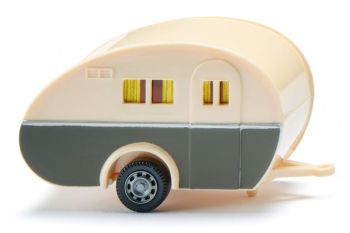 WIK005401 - Caravan 1 asse grigio e avorio