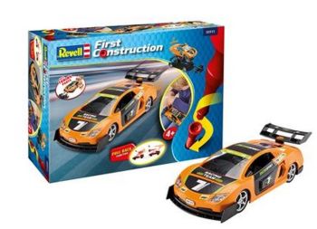 REV00911 - Auto da corsa arancione da assemblare