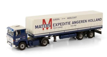 WSI01-3604 - SCANIA 141 4x2 con MATERS EXPEDITIE a 2 assi Rimorchio centinato