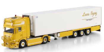 WSI01-4612 - SCANIA Streamline Topline 4x2 con rimorchio refrigerato a 3 assi LAURATRANS