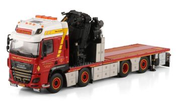 WSI01-4671 - Autocarro con pianale DAF CF Space Cab MY2017 8x2 con gru FASSI 1100 ALB.SWIJNENBURG
