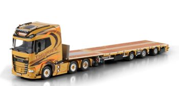 WSI01-5091 - DAF XG+ 6x2 con semirimorchio a pianale estensibile a 3 assi – THURIES