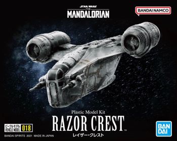 REV01213 - Modello BANDAI 23 pezzi - STAR WARS - Razor Crest