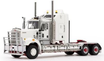 Z01582 - KENWORTH D509 6x4 Sleeper Bianco e rosso