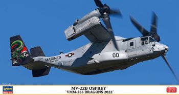 HAW02421 - Aereo MV-22B Osprey - VMM-265 - Dragons 2022 da assemblare e dipingere
