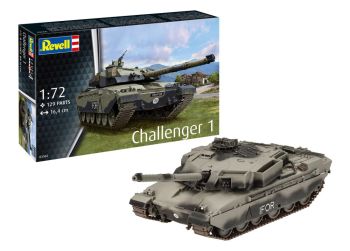 REV03365 - Carro armato Challenger 1 da assemblare e dipingere