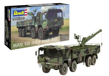REV03367 - Camion MAN 10T Milgl 8x8 da assemblare e verniciare