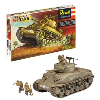 REV03369 - Carro armato Sherman M4 - 75 anni di modellismo da assemblare e dipingere