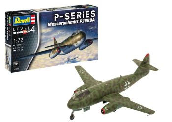 REV03774 - Aereo militare MESSERSCHMITT P.1099A - Serie P da assemblare e verniciare