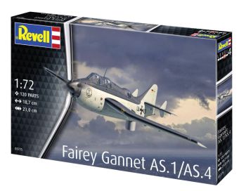 REV03775 - Aereo da combattimento FAIREY Gannet AS.1/AS.4 da assemblare e dipingere