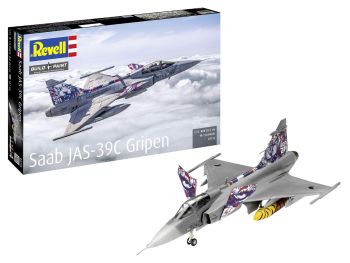 REV03776 - Aereo da caccia SAAB JAS-39C Gripen da assemblare e verniciare