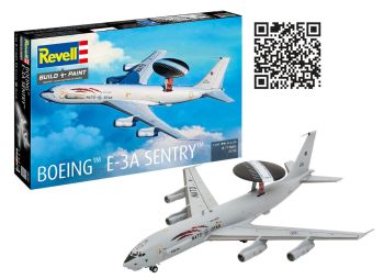 REV03794 - Aereo di linea BOEING E-3A Sentry da assemblare e dipingere