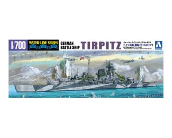 AOS04606 - Nave da battaglia tedesca Tirpitz da assemblare e dipingere