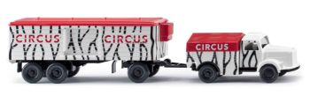 WIK049204 - MERCEDES-BENZ L 3500 con rimorchio - Circus
