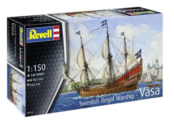 REV05414 - Nave da guerra reale svedese - VASA da assemblare e dipingere