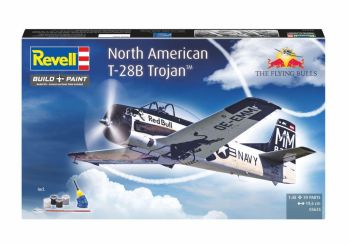 REV05635 - Kit di montaggio aereo North American T-28B Trojan (colori inclusi)