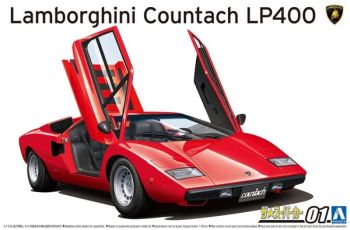 AOS05804 - LAMBORGHINI Countach LP400 da assemblare e verniciare