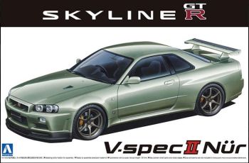 AOS06275 - NISSAN BNR34 Skyline GT-R V-Spec II da assemblare e verniciare