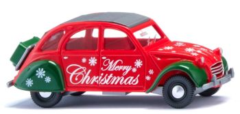 WIK080915 - CITROEN 2 CV Modello di Natale