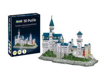 REV00205 - Puzzle 3D 141 pezzi Castello di Neuschwanstein