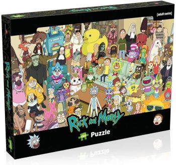 WIN00396 - Puzzle da 1000 pezzi Rick & Morty - Amici