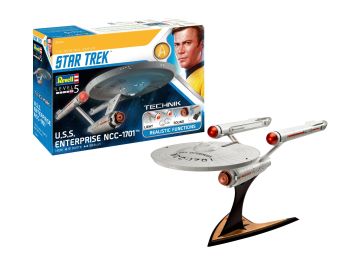 REV00454 - USS Enterprise NCC-1701 STAR TREK da assemblare e dipingere