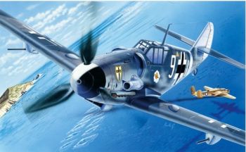 ITA0063 - Aereo BF-109 G-6 da assemblare e verniciare