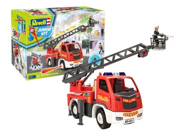 REV00823 - Camion dei pompieri di grandi dimensioni con minifigure costruibile