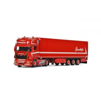 WSI01-1924 - SCANIA R09 Topline 4x2 con rimorchio frigorifero a 3 assi "GRUNDHOFER"
