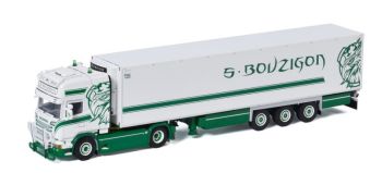 WSI01-3424 - SCANIA R13 Topline 4x2 con rimorchio frigorifero S. BOUZIGON