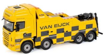 WSI01-3524 - Carro attrezzi SCANIA R6 Topline 8x4 Falkom VAN EIJCK