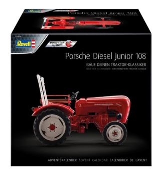 REV01036 - Calendario dell'avvento 2021 - PORSCHE Junior 108 con verniciatura da montare