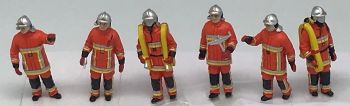 ALERTE0117 - 6 Vigili del fuoco Urban fire Tuta arancione