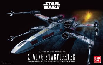 REV01200 - X-Wing Starfighter STAR WARS Bandaï da assemblare e dipingere
