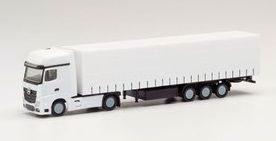 HER013796 - MERCEDES Actros 4x2 con rimorchio telonato 3 Assi - In kit