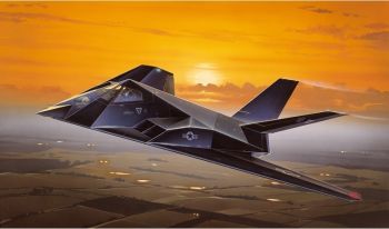 ITA0189 - Costruisci e dipingi il caccia F-117A Nighthawk