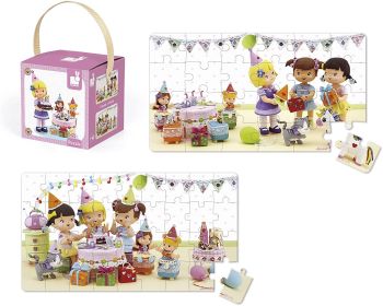 JAN02768 - Puzzle 24 e 36 pezzi Juliette festeggia il suo compleanno