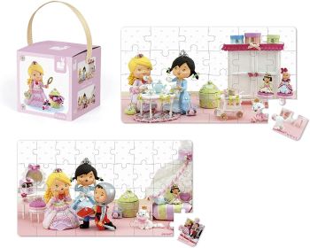 JAN02770 - Puzzle 24 e 36 pezzi Rose interpreta la principessa