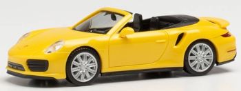 HER028929-002 - PORSCHE 911 Turbo Cabriolet giallo