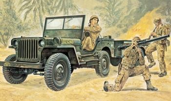 ITA0314 - JEEP Willys da assemblare e dipingere